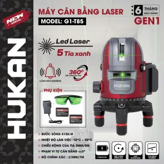 Máy Cân Bằng Laser 5 Tia Xanh G1-T85