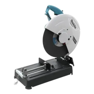 Máy cắt sắt bàn Makita M2403B Công suất 2200W và tốc độ không tải tối đa 3800 vòng/phút.