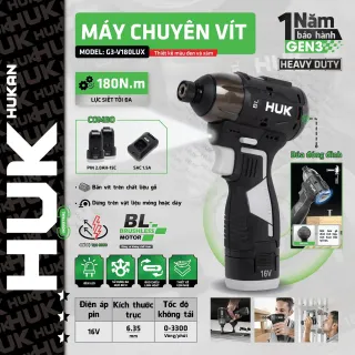 Máy chuyên vít búa (Gen 3) G3-V180LUX