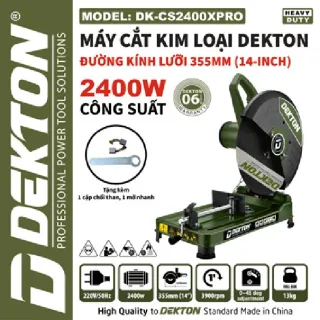 Máy cắt sắt Dekton DK-CS2400XPRO